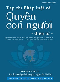 Vietnam Journal of Human Rights Law