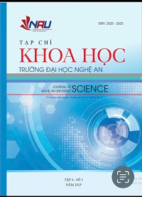 Nghe An University, Journal of Science