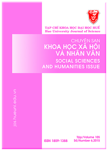 Tạp chí Khoa học Đại học Huế: Khoa học, Xã hội và Nhân văn