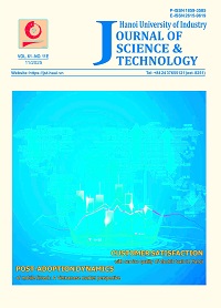 Hanoi university of industry journal of science and technology