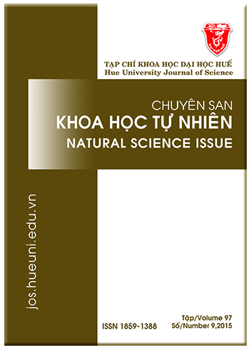 Tạp chí Khoa học Đại học Huế: Khoa học Tự nhiên