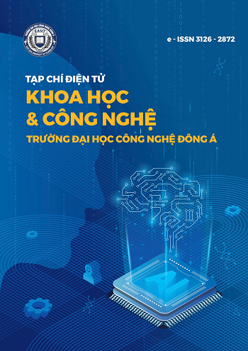Tạp chí điện tử Khoa học và Công nghệ Trường Đại học Công nghệ Đông Á