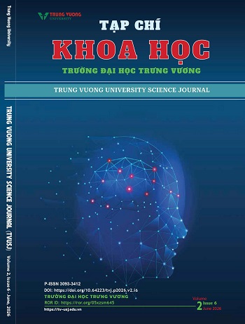 Trung Vuong University Science Journal (TVUSJ)
