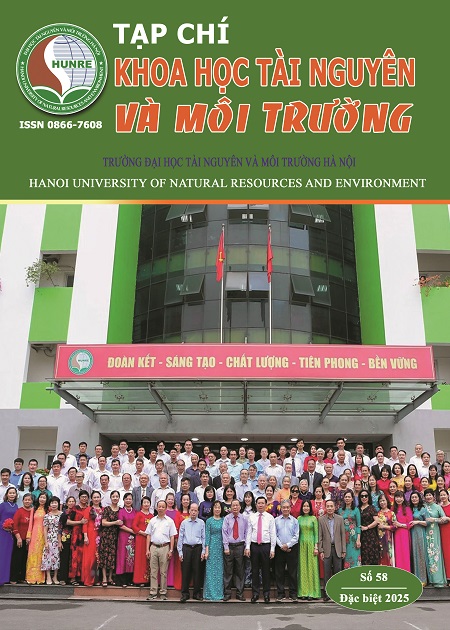 Tạp chí Khoa học Tài nguyên và Môi trường
