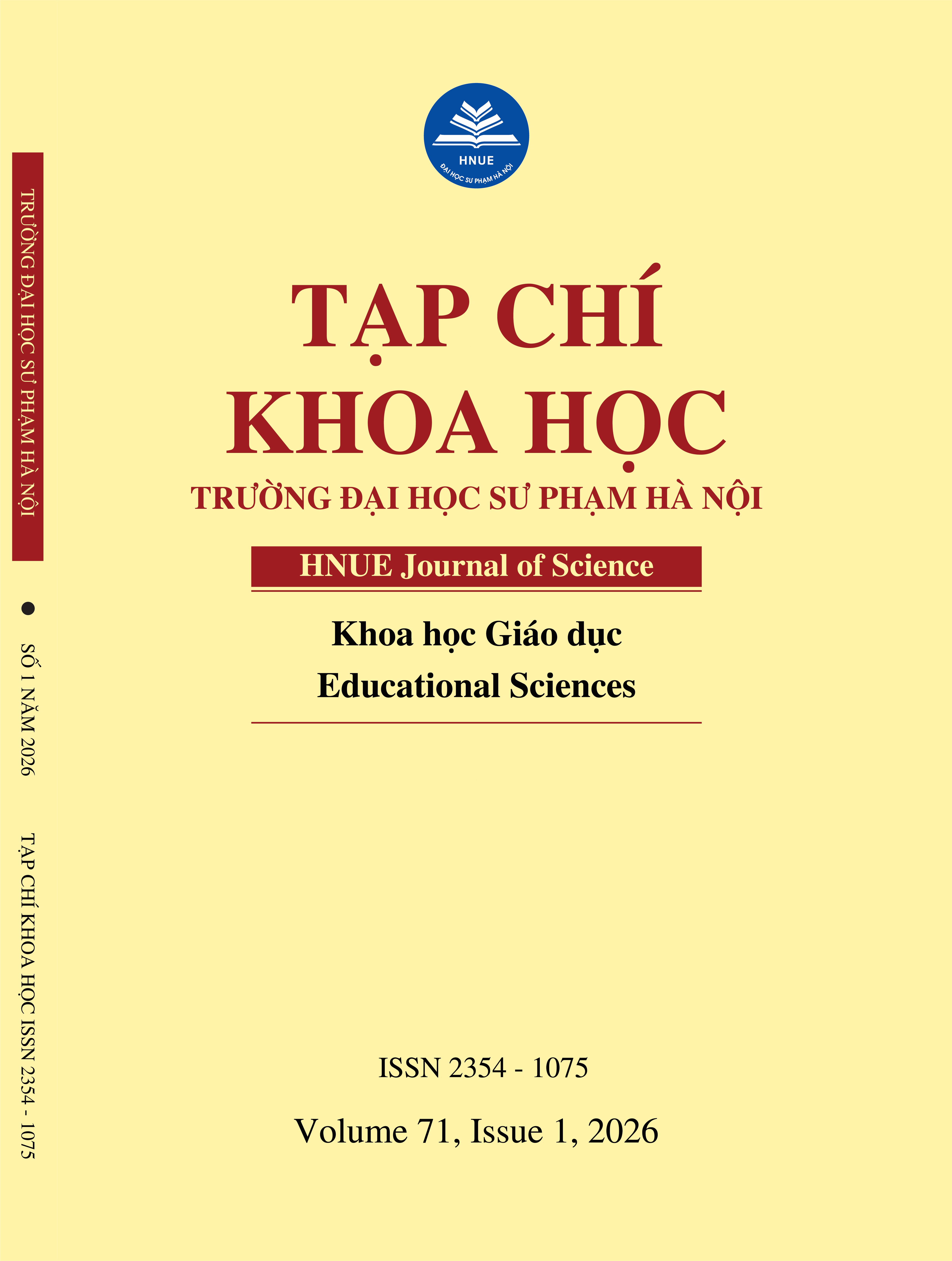 					Xem Tập 71 Số 1 (2026): Tháng 1 năm 2026
				