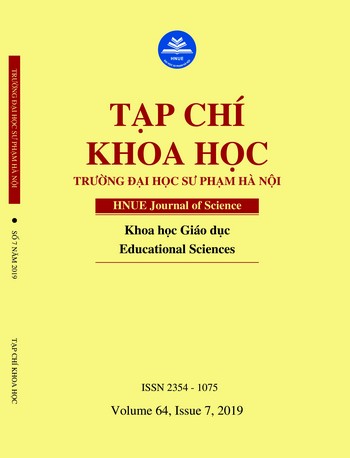 Tạp chí Khoa học - Trường Đại học Sư phạm Hà Nội: Khoa học Giáo dục