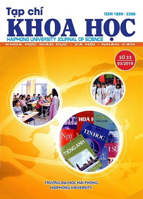 Tạp chí Khoa học Trường Đại học Hải Phòng: Giáo dục - Xã hội - Nhân văn