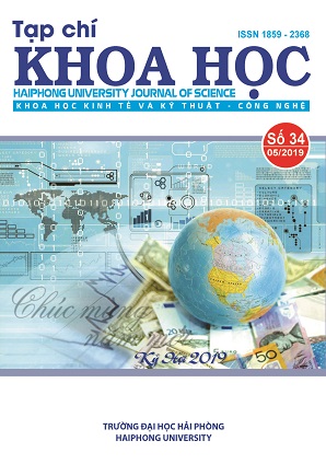 Tạp chí Khoa học Trường Đại học Hải Phòng: Kinh tế và Kỹ thuật - Công nghệ