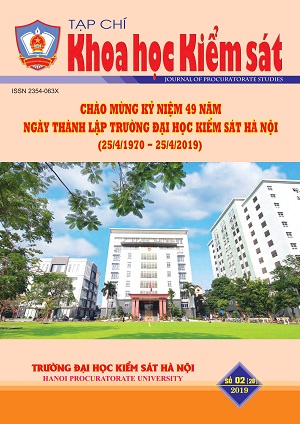 Tạp chí Khoa học Kiểm sát