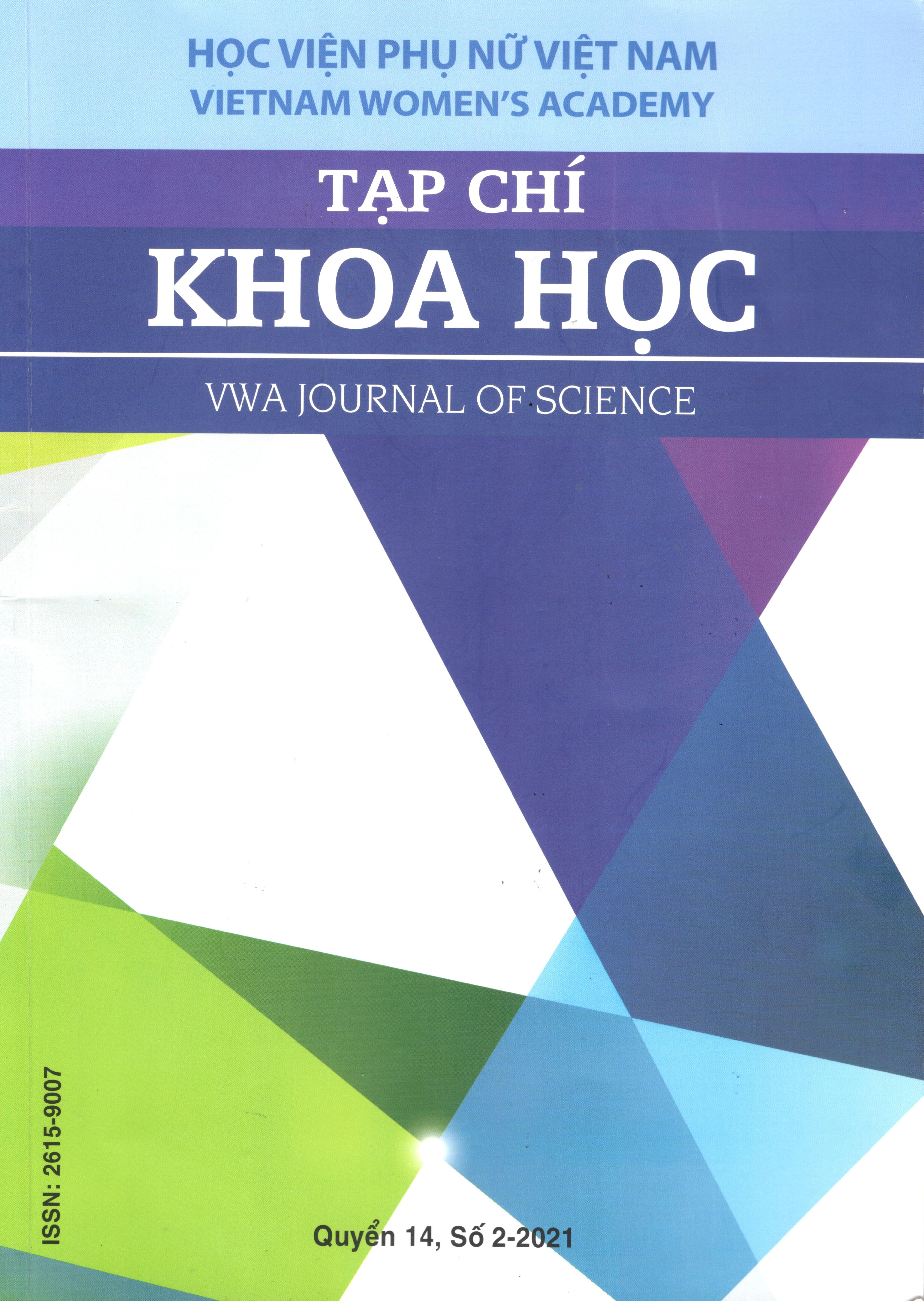 Tạp chí Khoa học Học viện Phụ nữ Việt Nam