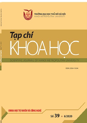 Tạp chí Khoa học - Trường Đại học Thủ đô Hà Nội: Khoa học Tự nhiên và Công nghệ