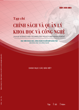 Tạp chí Chính sách và Quản lý Khoa học và Công nghệ