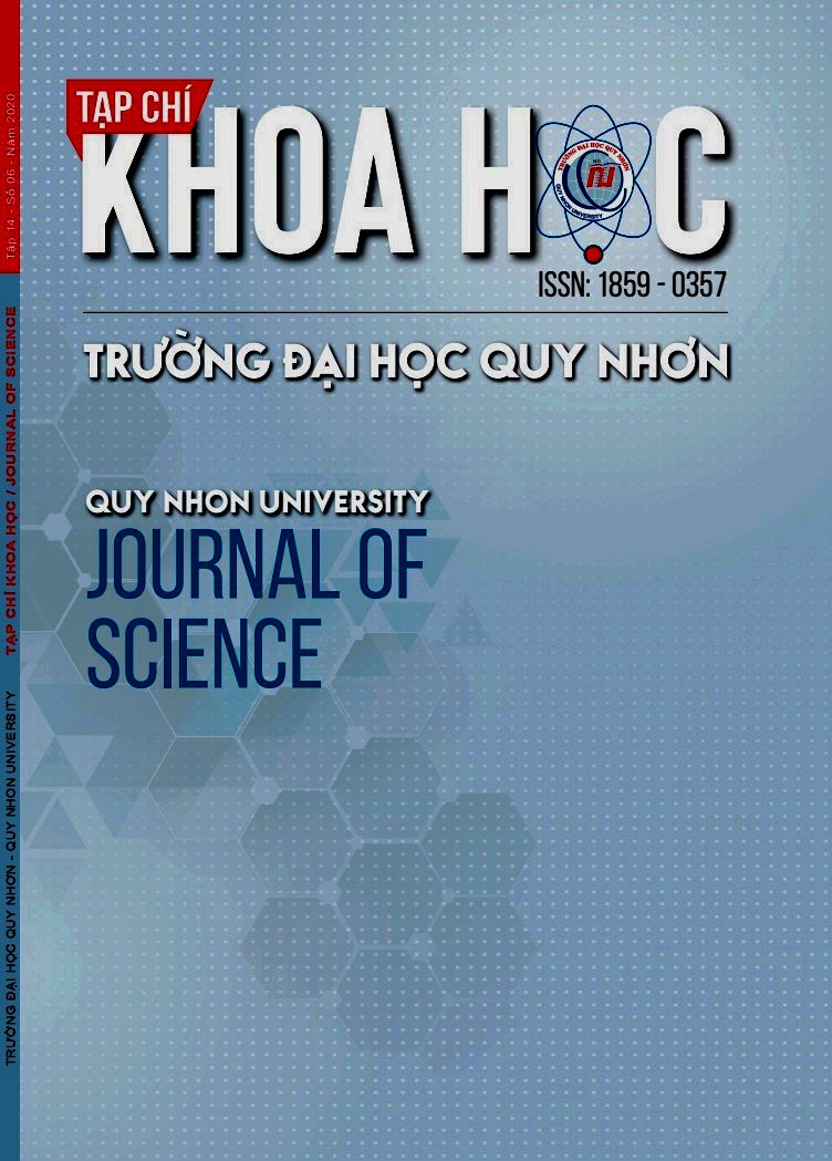 Quy Nhon University Journal of Science