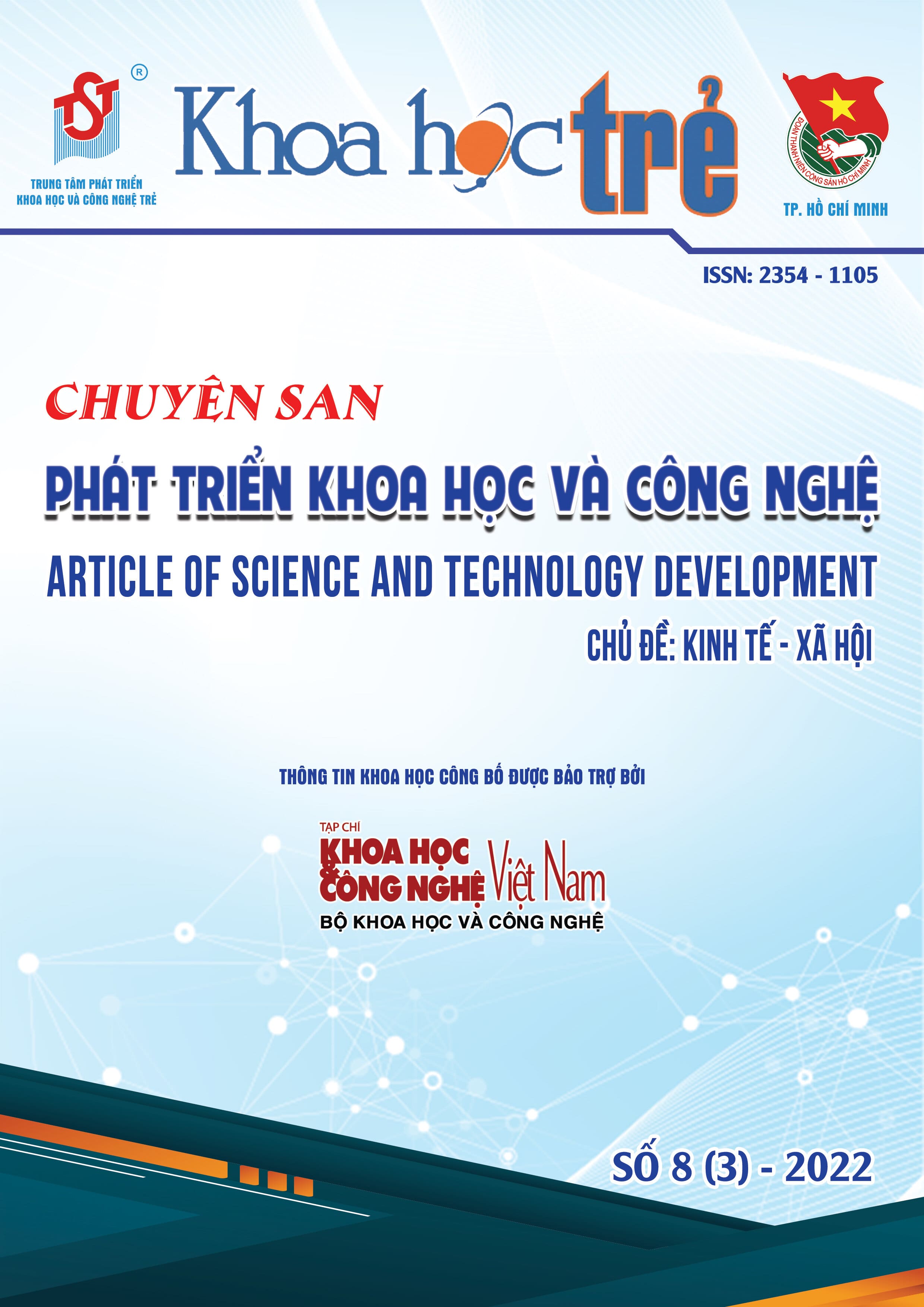 					View Vol. 3 No. 8 (2022): Kinh tế - Xã hội 
				