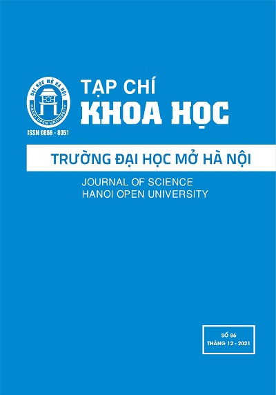 Journal of Science Hanoi Open University