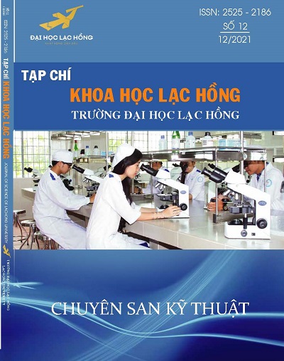 Tạp chí Khoa học Lạc Hồng- Chuyên san Kỹ thuật