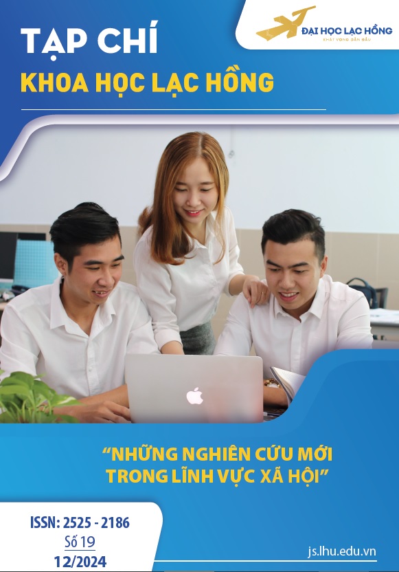 					View Vol. 1 No. 19 (2024): Những nghiên cứu mới trong Lĩnh vực Xã Hội
				