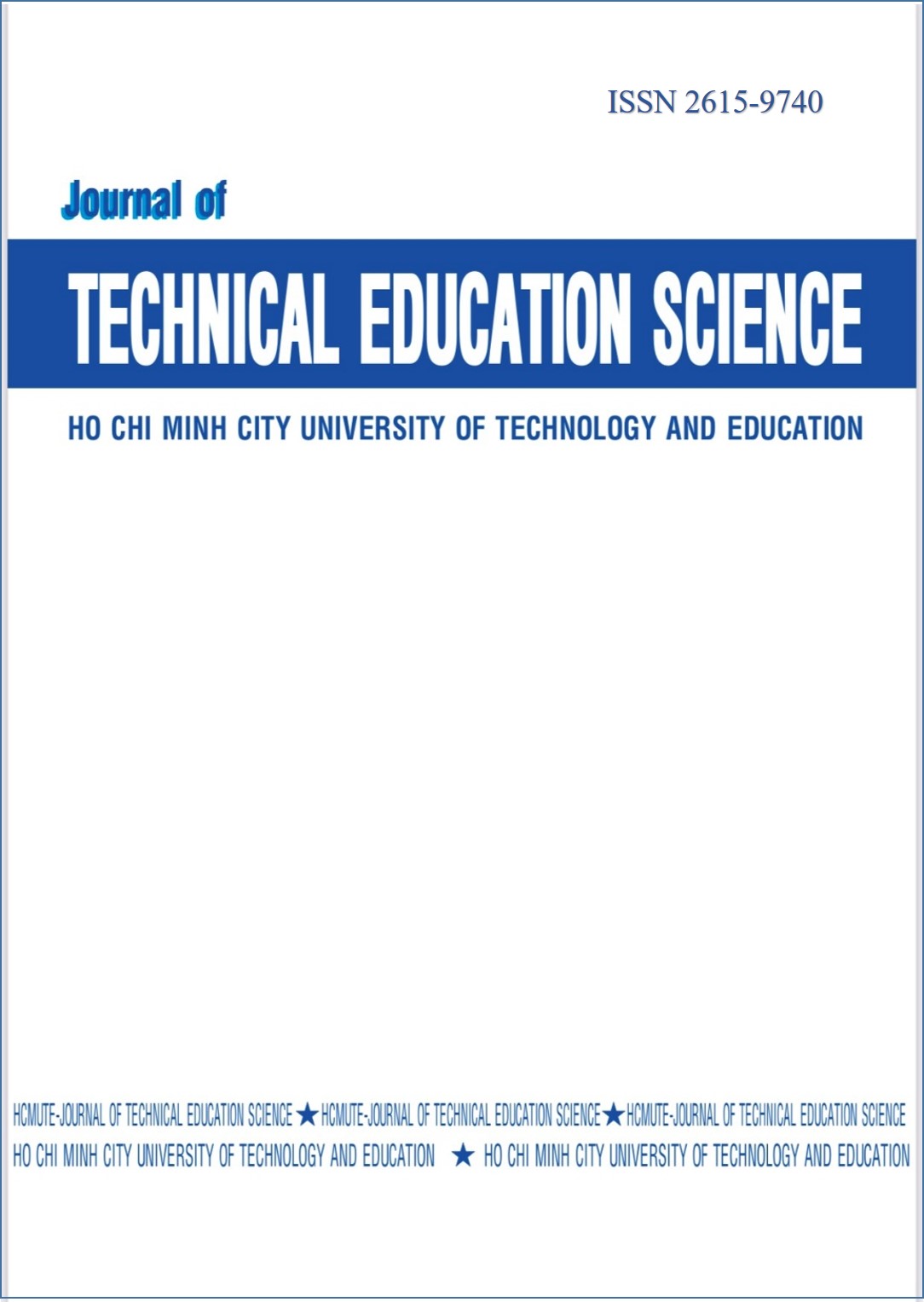 Journal of Technical Education Science