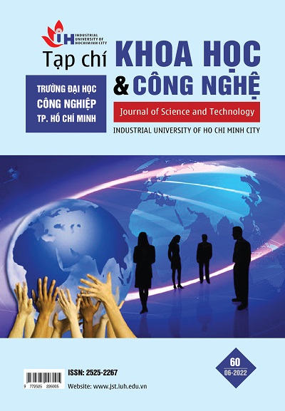 Tạp chí Khoa học và Công nghệ - Trường Đại học Công nghiệp Thành phố Hồ Chí Minh