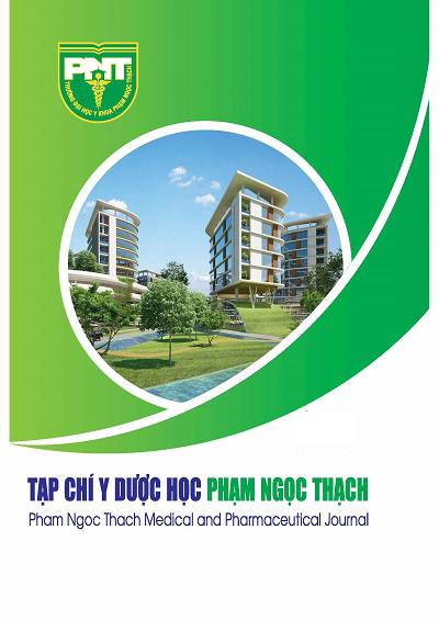 Pham Ngoc Thach Medical and Phamaceutical Journal