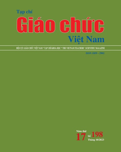 The Vietnam teachers' scientific magazine