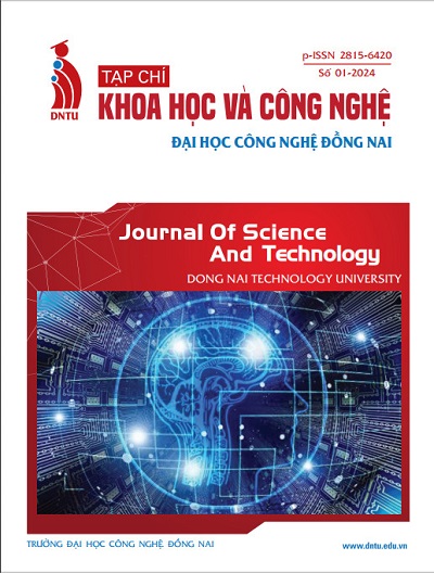 Journal of Science and Technology - Dong Nai Technology University