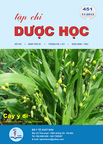 Tạp chí Dược học