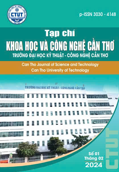 Can Tho Journal of Science and Technology