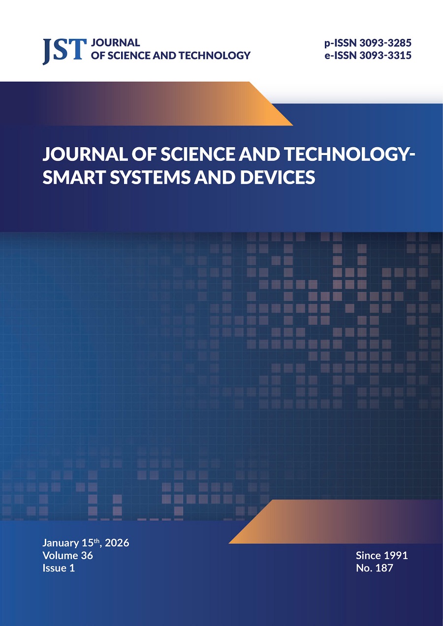 Journal of Sciences and Technology - Smart Systems and Devices