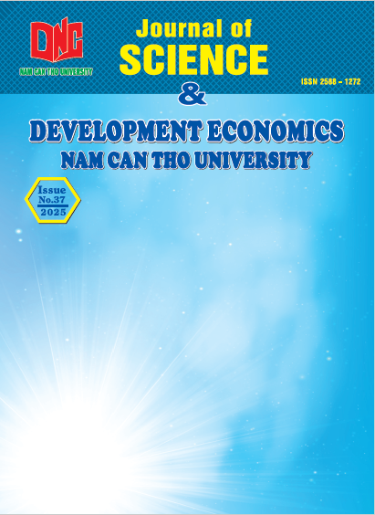 					Xem Số 37 (2025): Journal of Science and Development Economics - No. 37
				