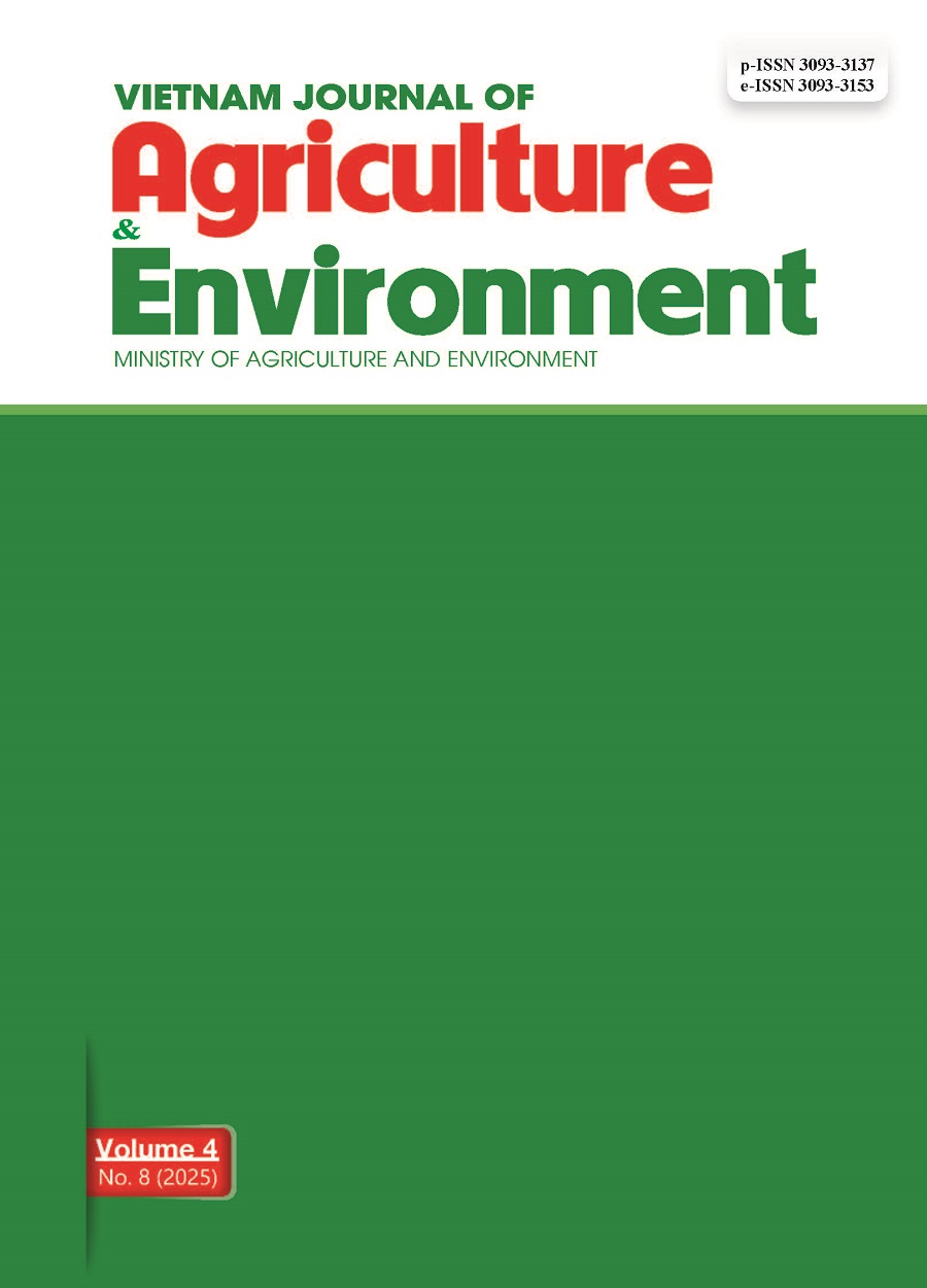 Vietnam Journal of Agriculture and Environment