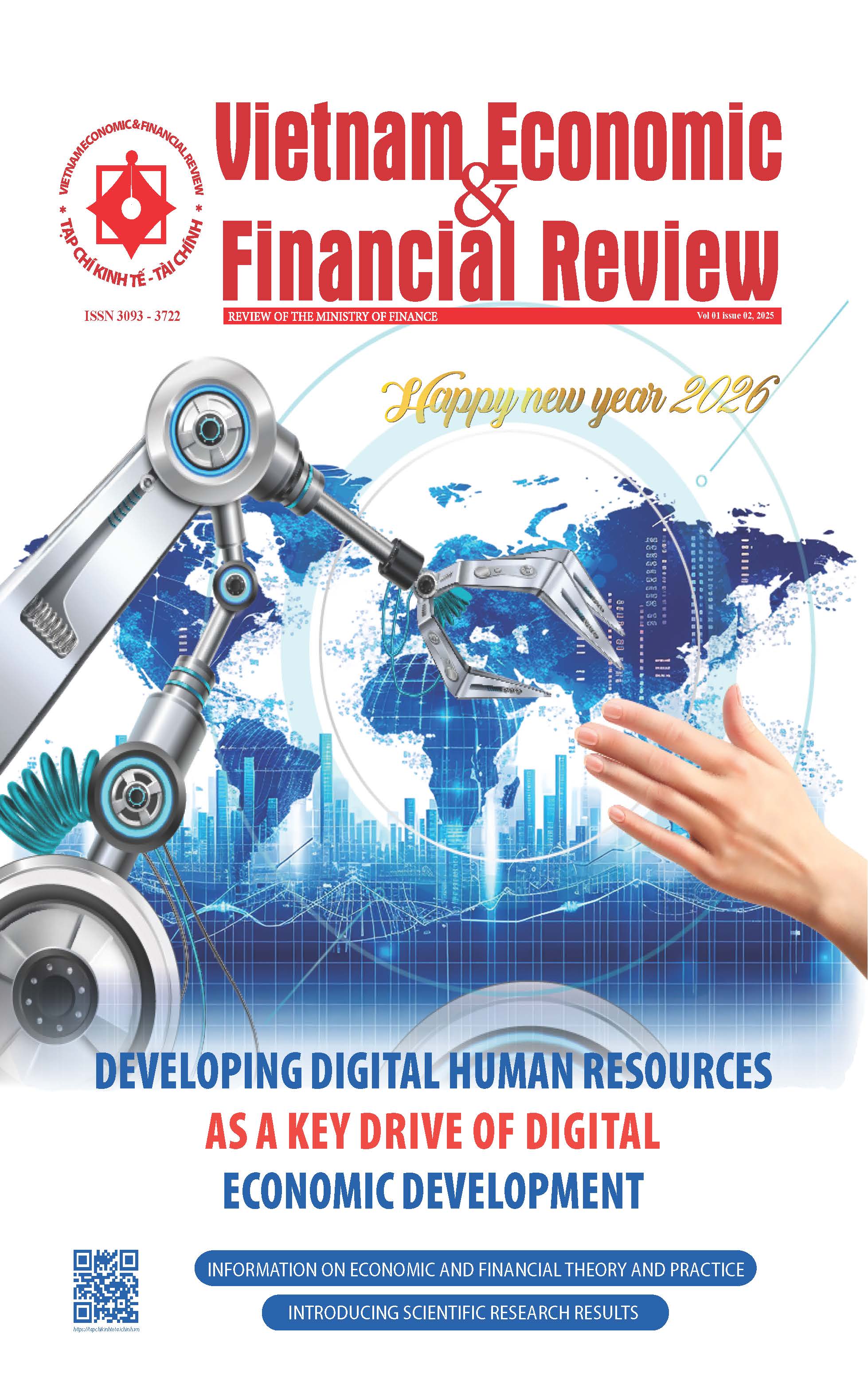 					Xem Tập 1 Số 2 (2025): VIETNAM ECONOMIC & FINANCIAL REVIEW - VOL1 ISSUE 2 -2025
				
