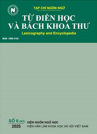 Ấn phẩm Từ điển học và Bách khoa thư