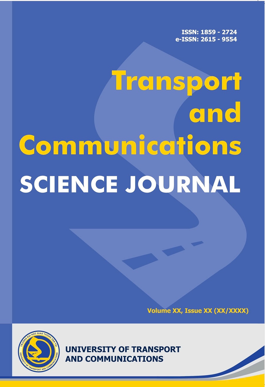 Transport and Communications Science Journal 