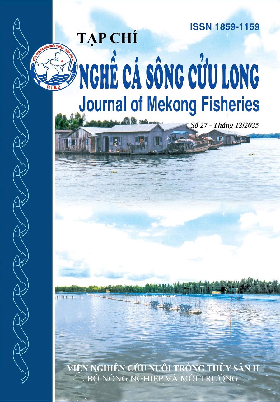 Journal of Mekong Fisheries 