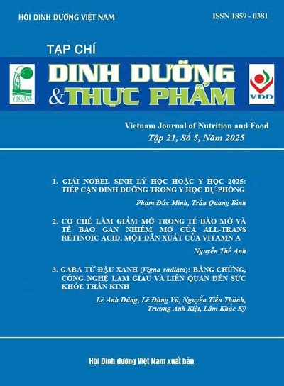 Vietnam Journal of Nutrition and Food