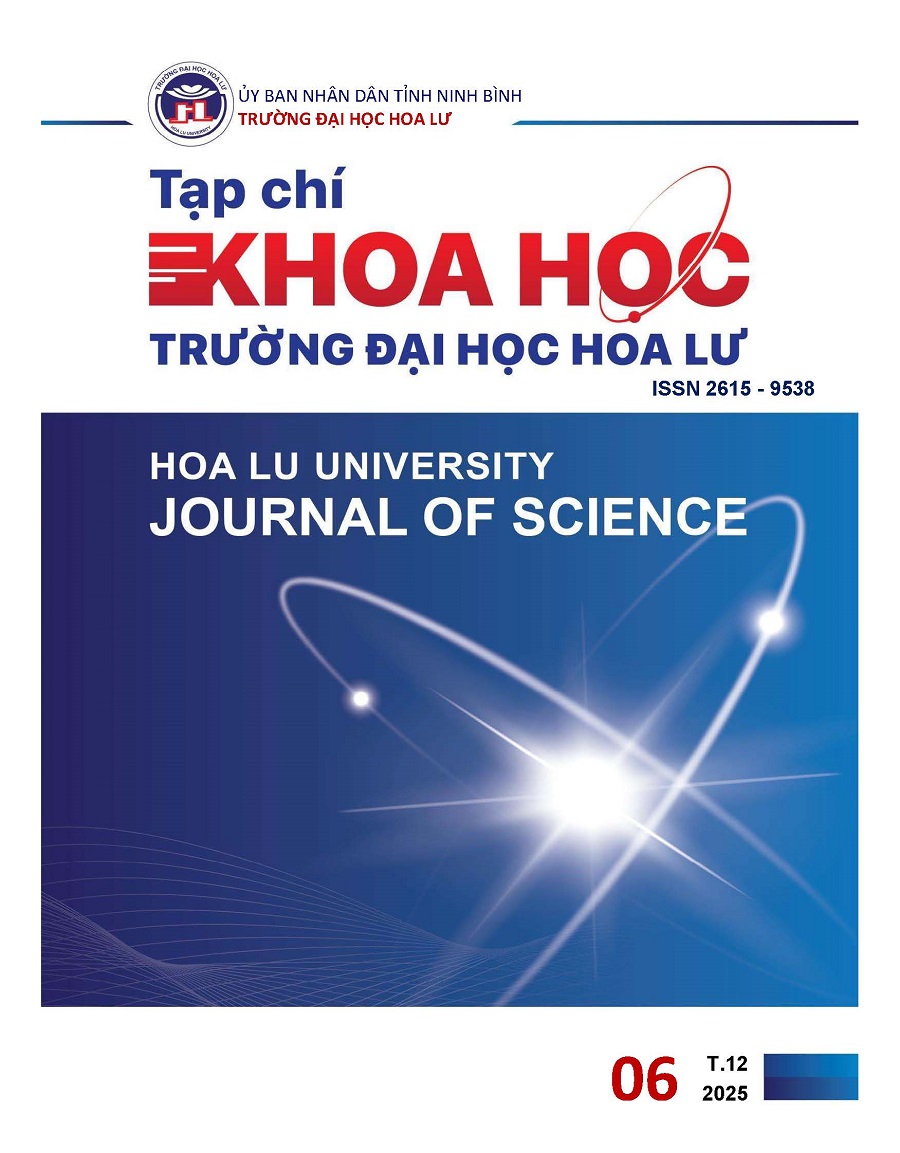 Hoa Lu University Journal of Science