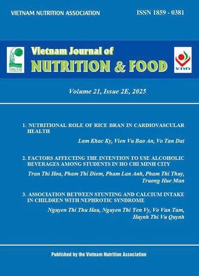 Vietnam Journal of Nutrition and Food
