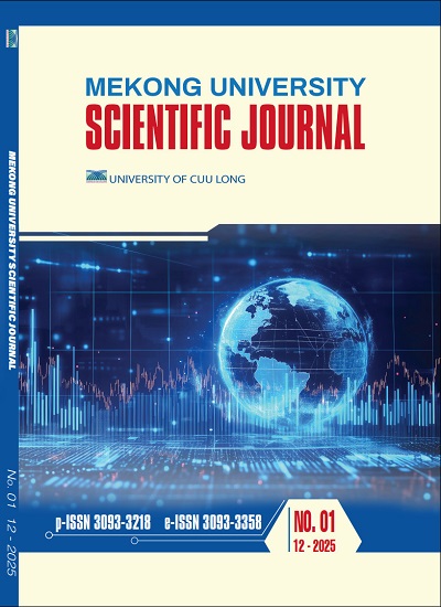 Mekong University Scientific Journal 