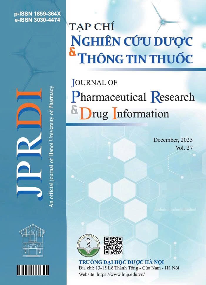 Journal of Pharmaceutical Research and Drug Information