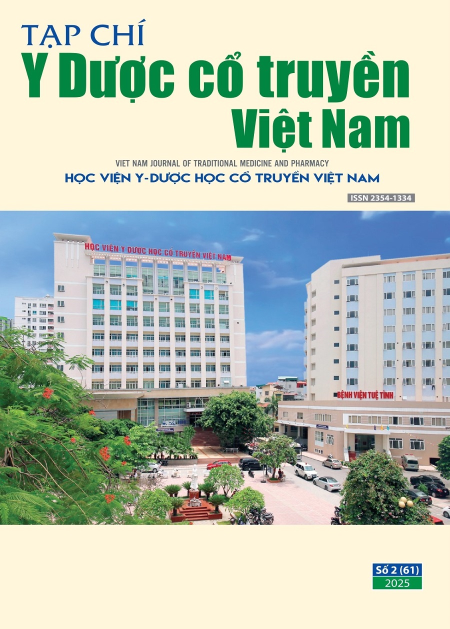 Viet Nam Journal of Traditional  Medicine and Pharmacy
