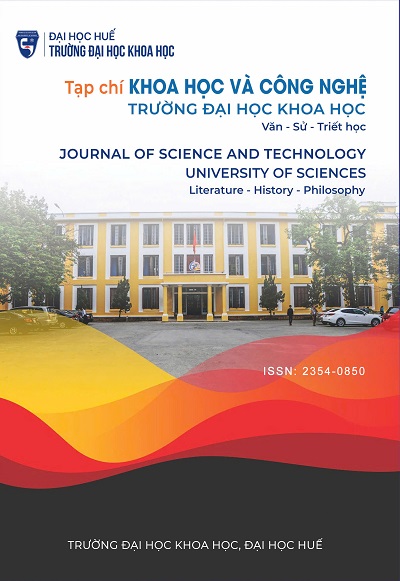 Journal of Science and technology, University of Sciences, Issues in Literature - History - Philosophy
