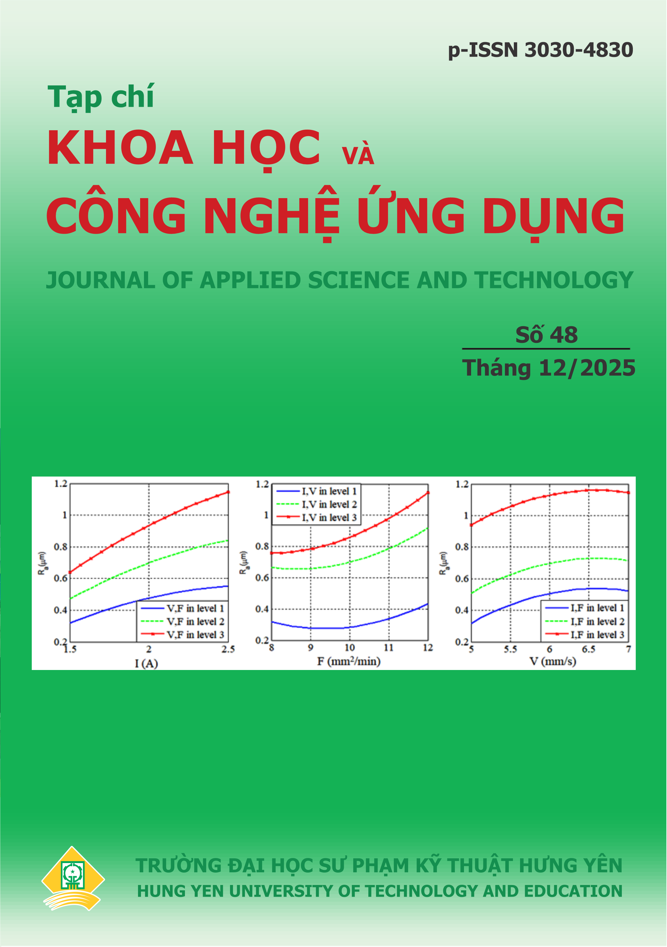 					Xem Số 48 (2025): Tạp chí Khoa học và Công nghệ Ứng dụng
				