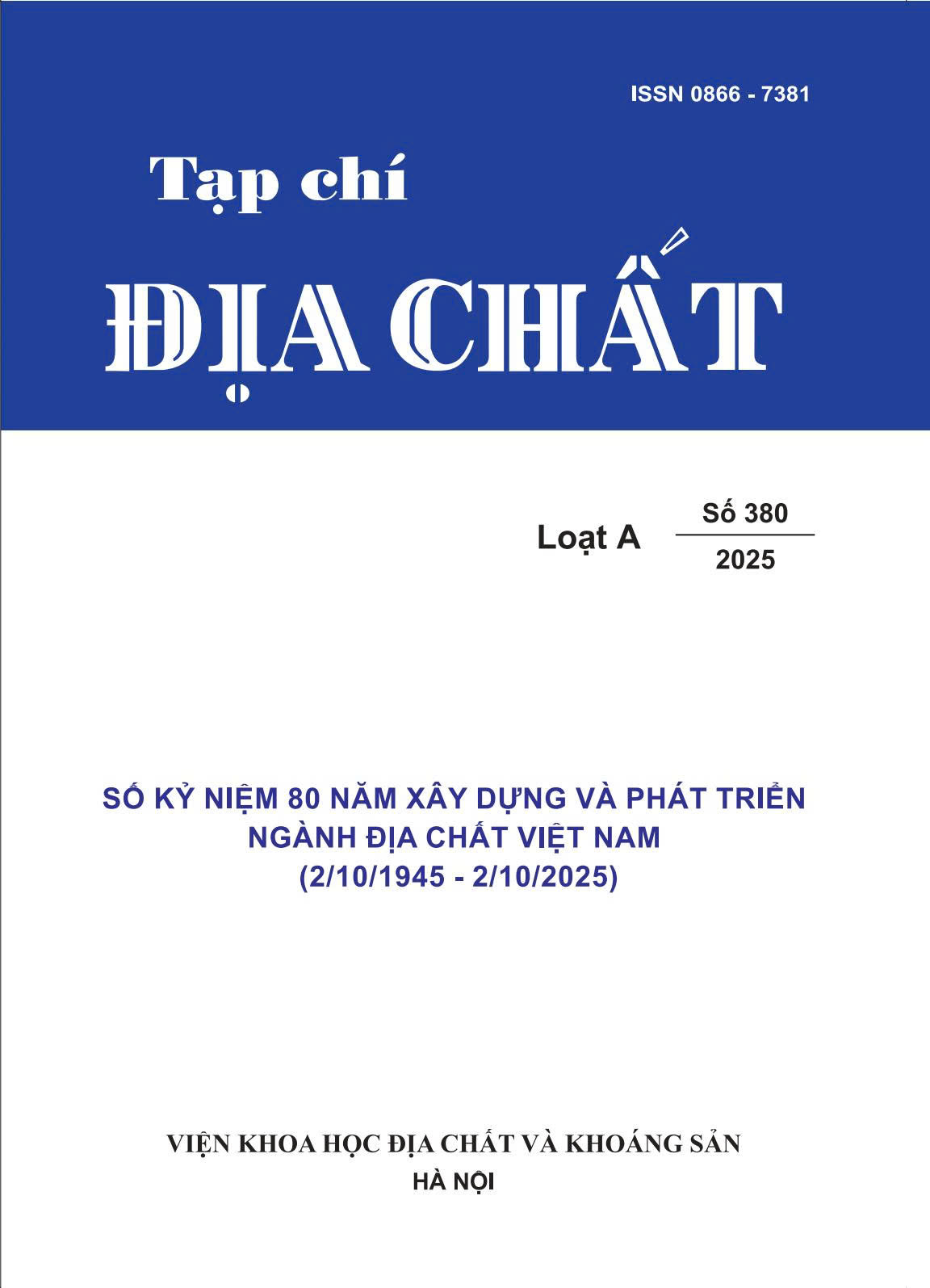 Tạp chí Địa chất
