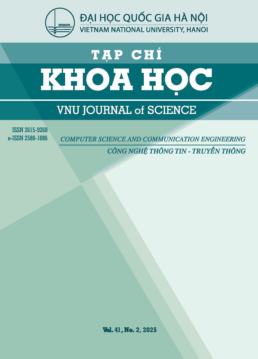 VNU Journal of Science:: Computer Science and Communication Engineering
