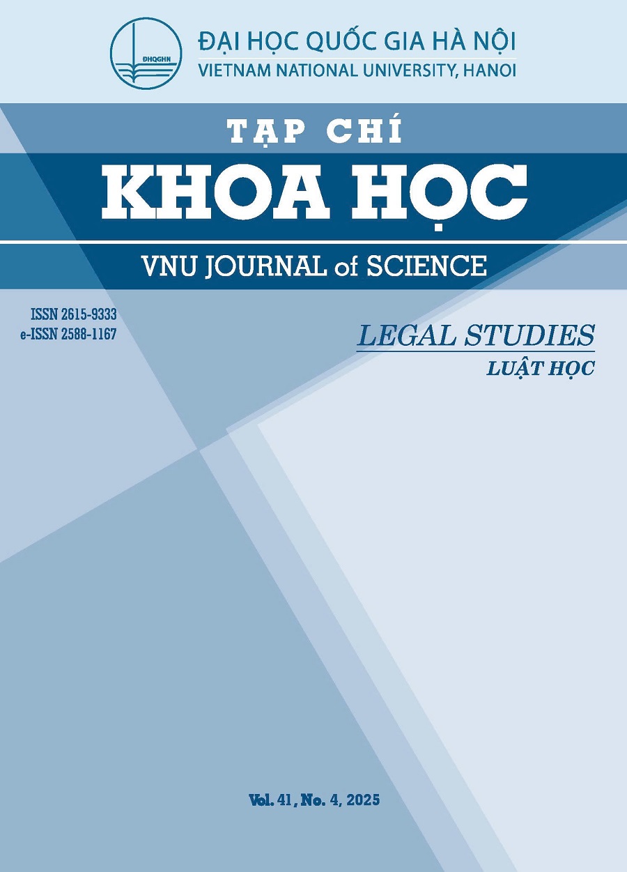 VNU Jourrnal of Science: Legal Studies