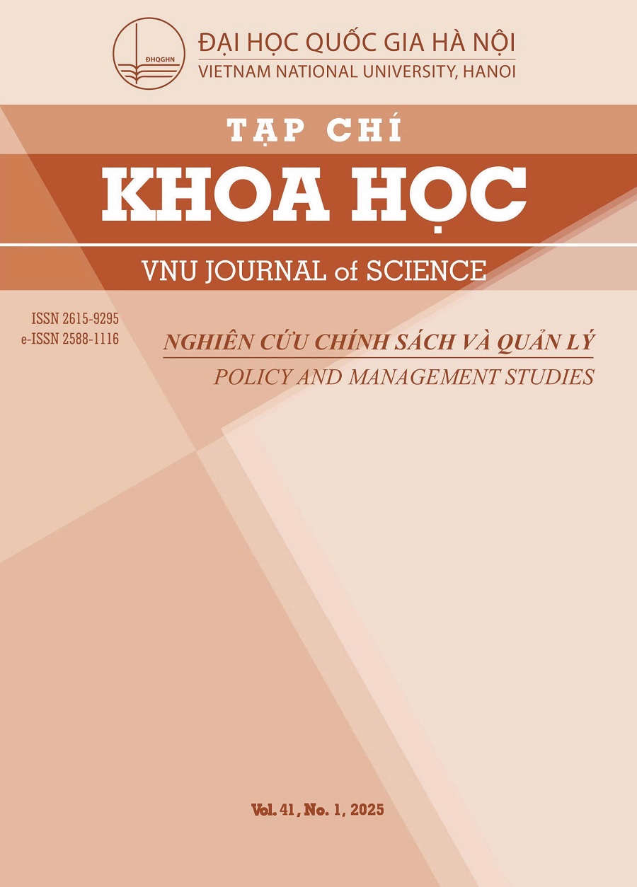 VNU Journal of Science: Policy and Management Studies