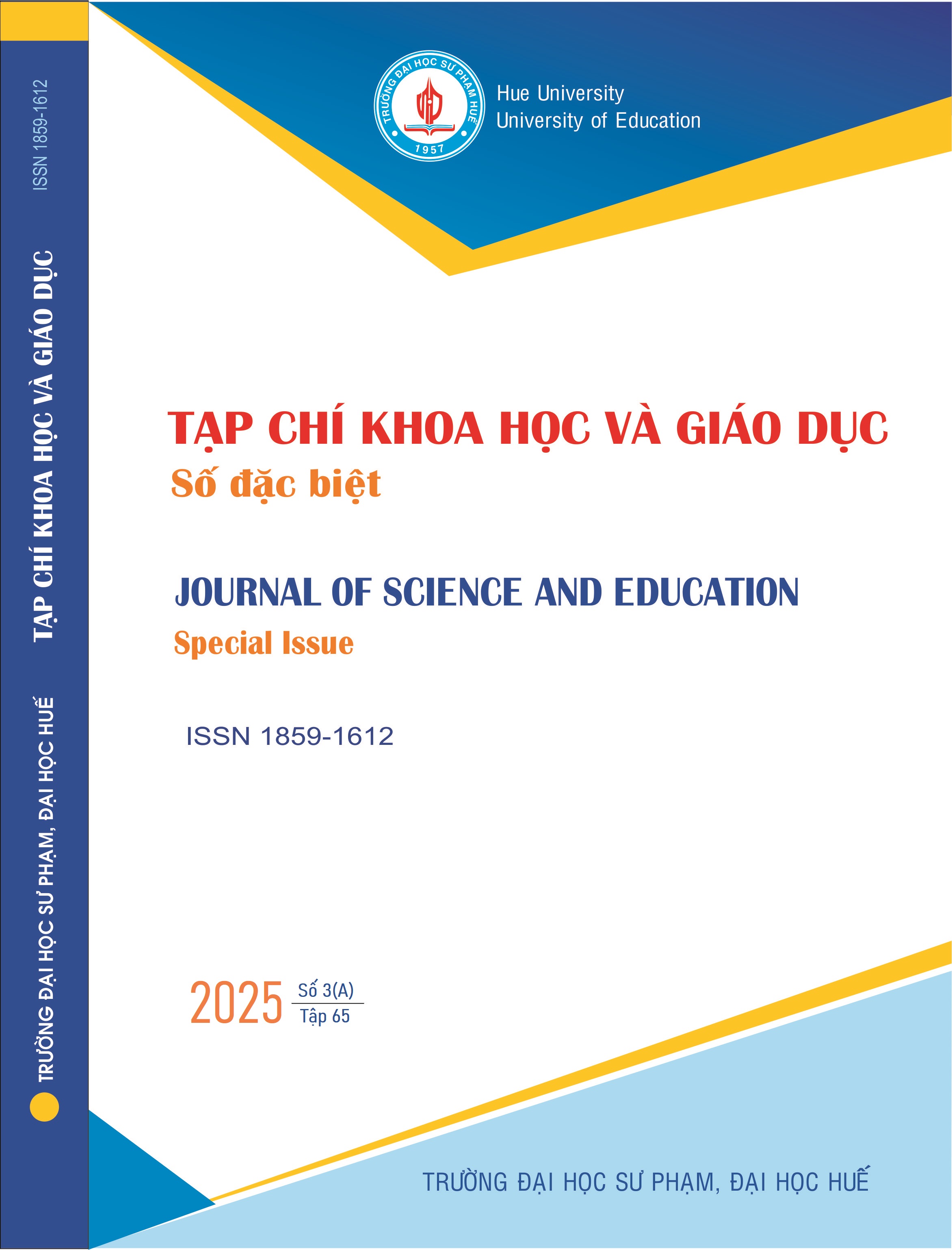 					Xem Tập 65 Số 03(A) (2025): Tạp chí Khoa học và Giáo dục: Số đặc biệt
				
