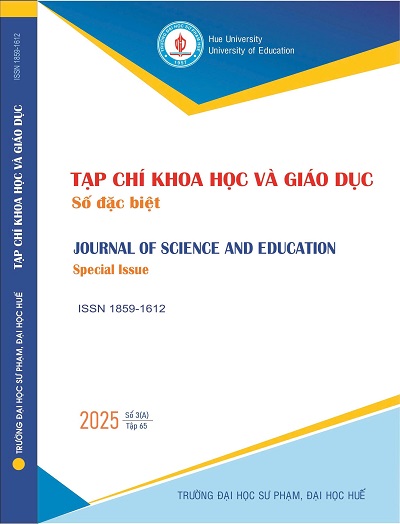 Journal of Science and Education: Special Issue