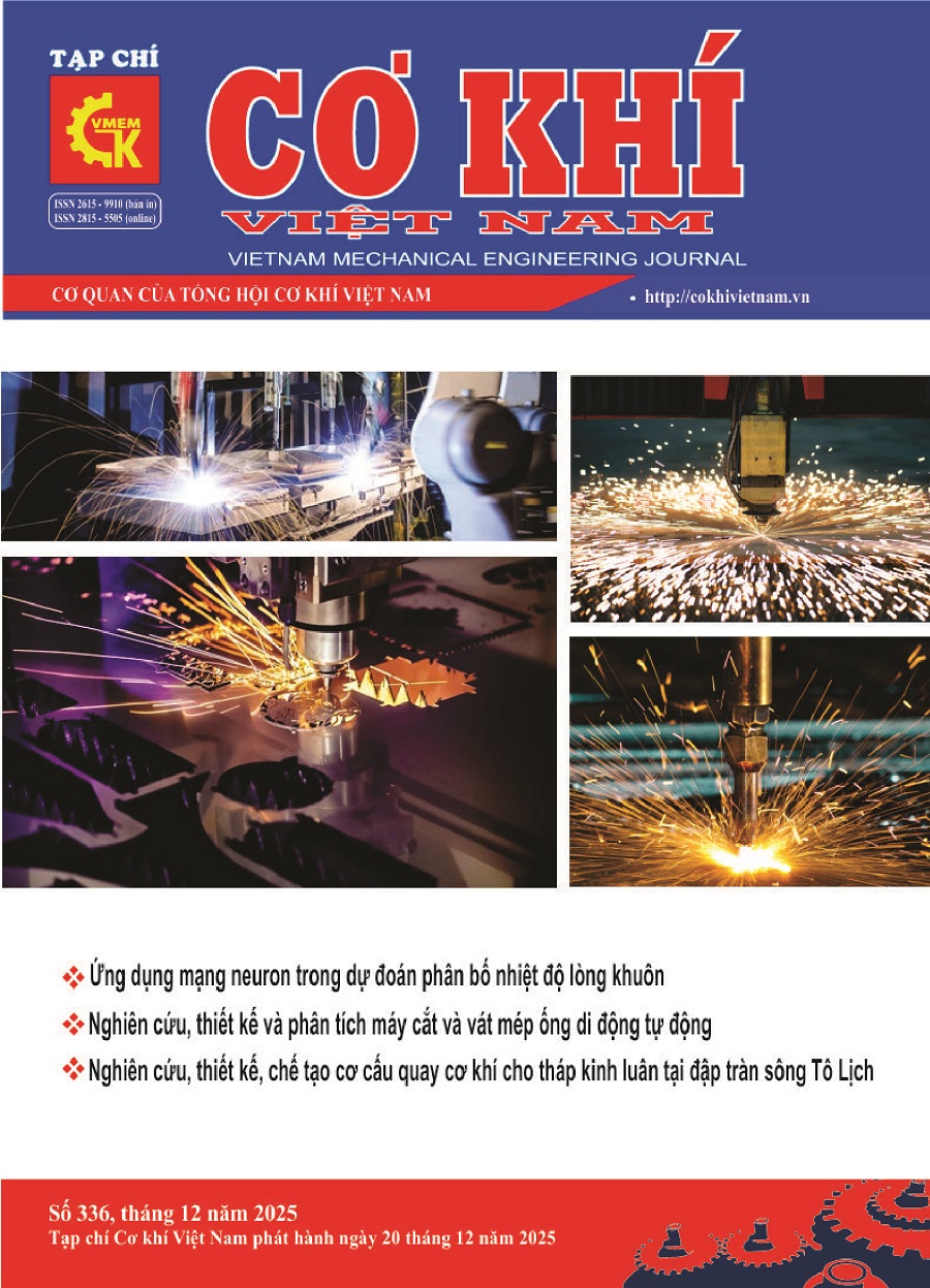 Vietnam Mechanical Engineering Journal